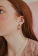 Load image into Gallery viewer, RAINBOW GEM HOOPS ACCESSORIES Opal&#39;s Mae
