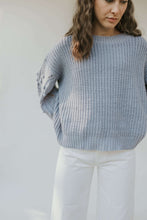 Load image into Gallery viewer, KNITTED POM POM SWEATER
