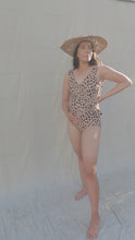 Load and play video in Gallery viewer, LA LA LEOPARD SWIMSUIT
